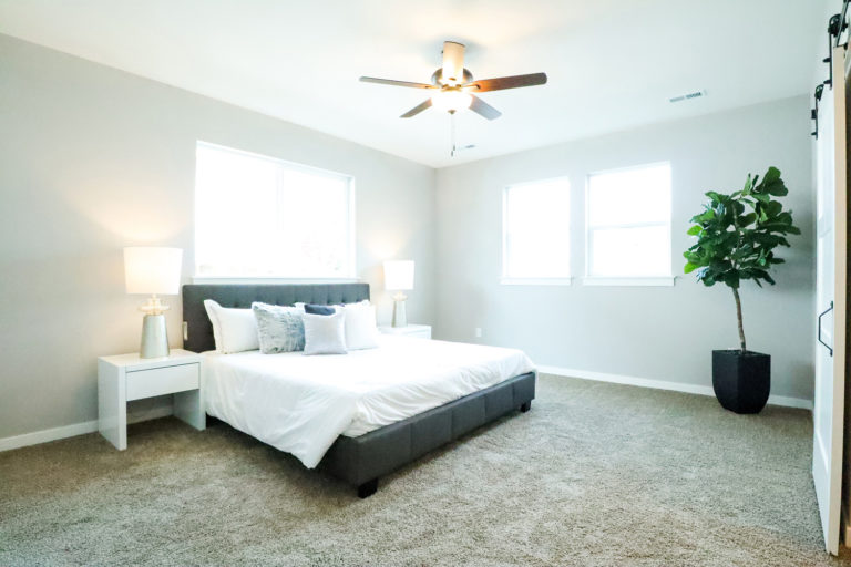 Custom Home by Urban Empire Homes Primary Bedroom